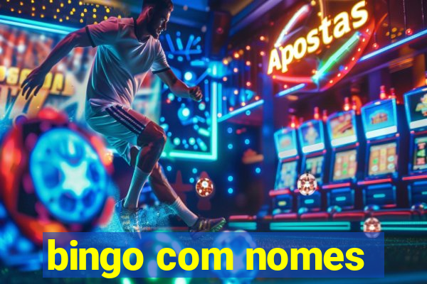 bingo com nomes